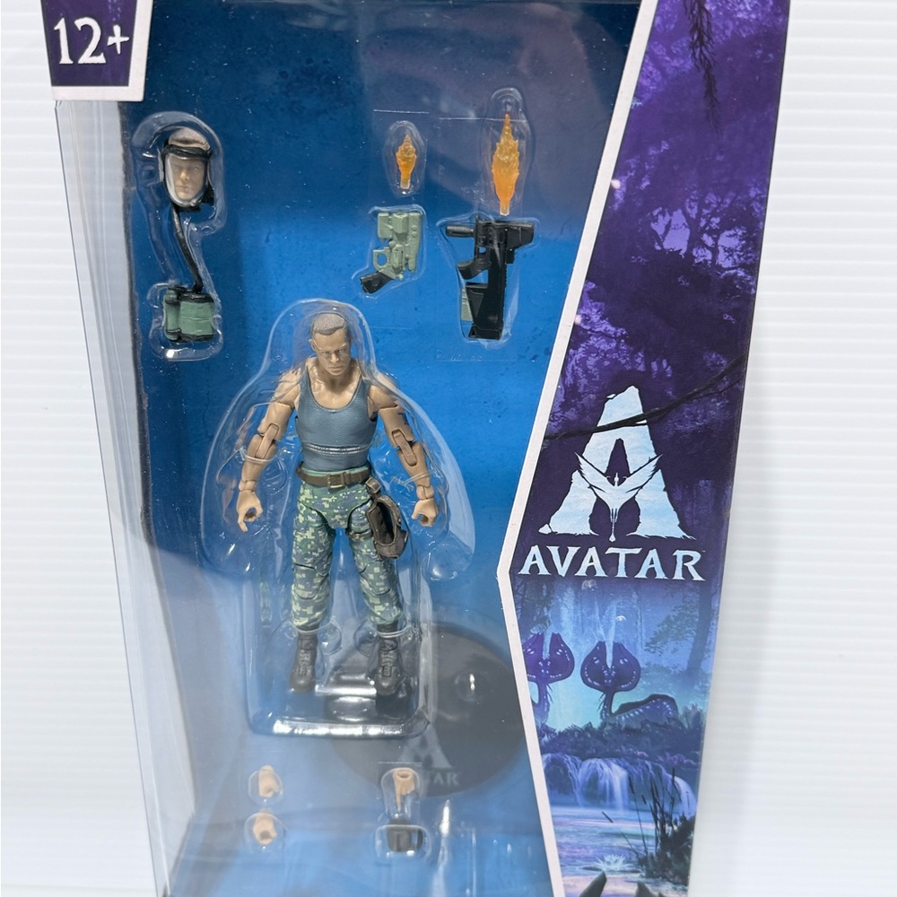 McFarlane Toys - Avatar Movie - Colonel Miles Quaritch 4-inch Action Figure NEW